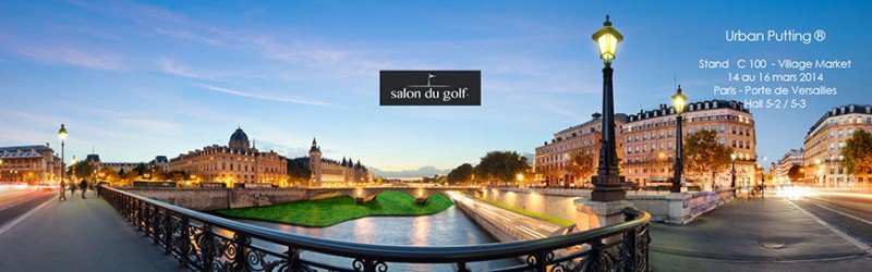 Affiche salon du golf 2014 - Urban Putting réduite