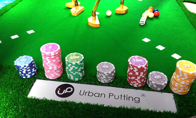 Game set of Urban Putting 